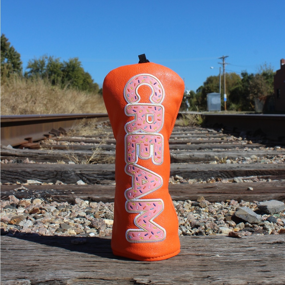 Cream Golf Hybrid Headcover